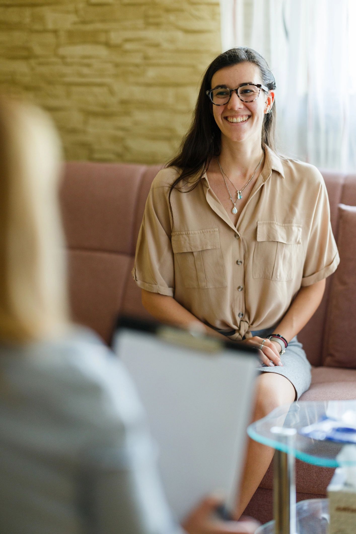 Happy client counseling testimonial